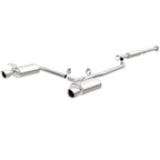 MagnaFlow Sys C/B 2015 Honda Accord 3.5L V6 2.5in SS Dual Split Rear Polished 4.5 Tip exhaust system image.