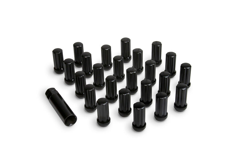 ICON Alloys Lug Nut Kit Black - 14x1.5 - 24 Lug Nuts w/ Key for offroad performance upgrades.