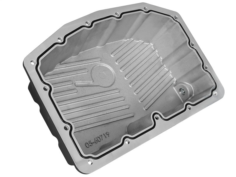 AFE Pro Series Engine Oil Pan Black w/Machined Fins; 11-16 Ford Powerstroke V8-6.7L (td) Secondary image