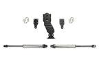 Fabtech 17-21 Ford F250/F350 4WD Dual Steering Stabilizer System w/DL 2.25 Shocks for offroad performance upgrades