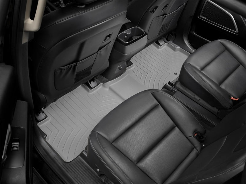 WeatherTech 20+ Kia Telluride Rear (2nd Row) FloorLiner - Grey Secondary image