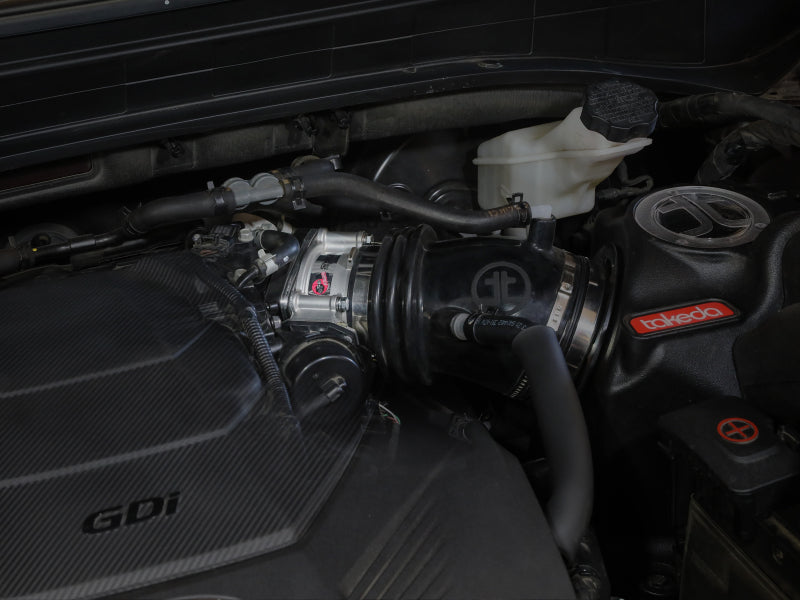 aFe Silver Bullet Throttle Body Spacer Hyundai Palisade/Kia Telluride 20-25 V6-3.8L Secondary image