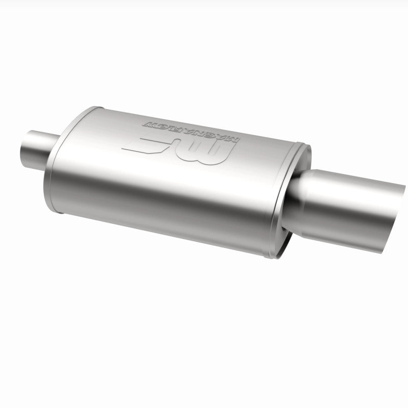 MagnaFlow Muffler W/Tip Mag SS 14X5X8 2.25/4. for offroad performance upgrades