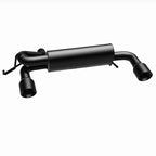 MagnaFlow 2021 Ford Bronco 2.3L I-4 Axle-Back Exhaust w/ Dual Split Rear Style Exit- Black Tips for offroad performance upgrades.