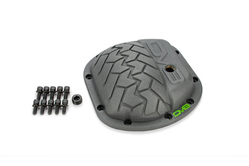 DV8 Offroad HD Dana 35 Diff Cover Cast Iron Gray Powdercoat Secondary image