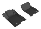 3D MAXpider 2015-2020 Acura TLX FWD Kagu 1st Row Floormat - Black for ultimate vehicle floor protection.