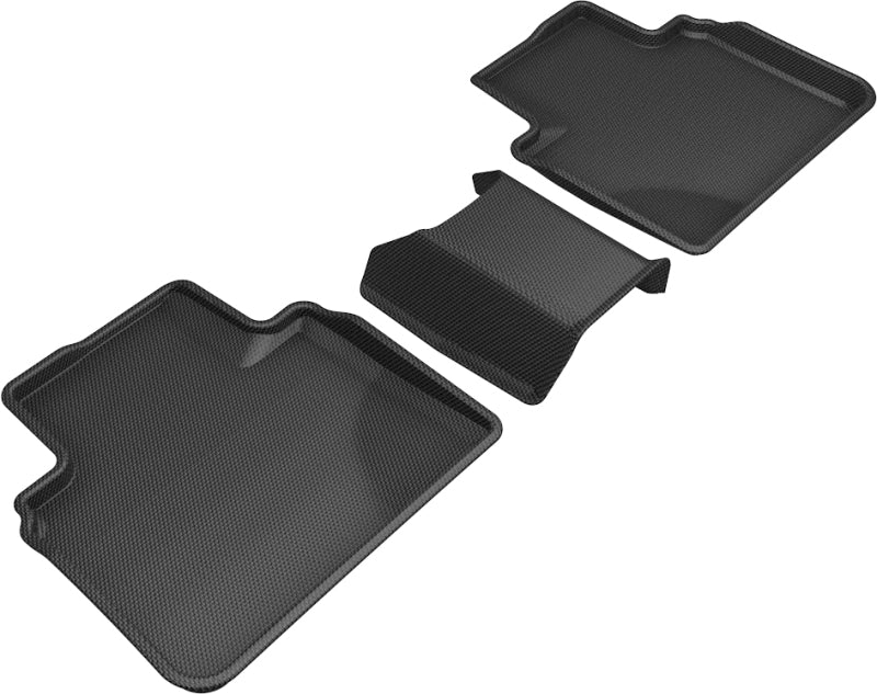 3D MAXpider 2018-2020 Honda Accord Kagu 2nd Row Floormats - Black Main image