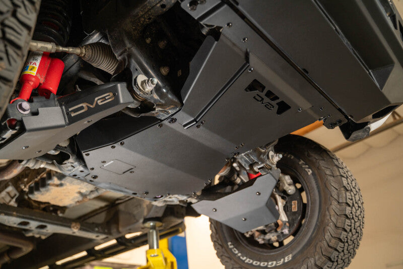 DV8 24-25 Toyota Tacoma & Land Cruiser Rear Belly Skid Plate Secondary image