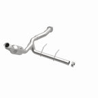 Magnaflow Conv DF 2011-2014 F-150 5.0L Underbody exhaust pipe for offroad performance upgrades.
