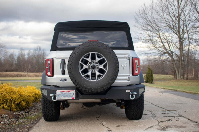 Fishbone Offroad 2021+ Ford Bronco Rear Bumper - Black Secondary image
