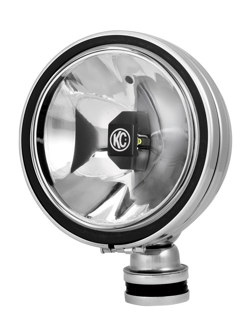 KC HiLiTES 6in. Daylighter Gravity G6 LED Lights 20w Spot Beam (Pair Pack System) - Black SS, offroad lighting Main image