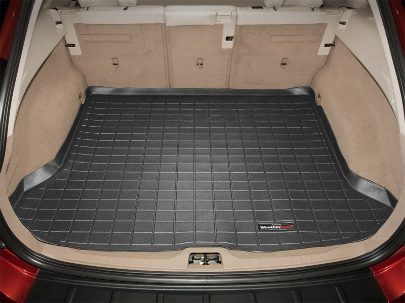 WeatherTech 10+ Volvo XC60 Cargo Liners - Black in trunk
