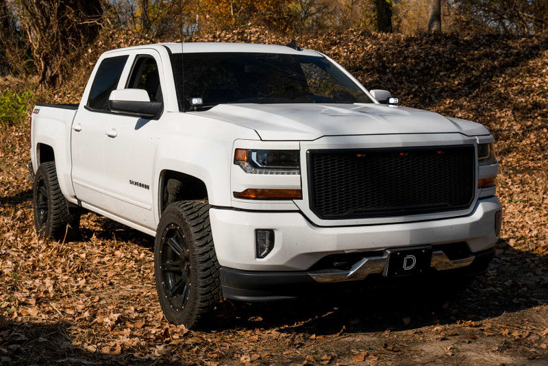 Diode Dynamics 14-19 Silverado/Sierra SS3 LED Ditch Light Kit - Yellow Pro Combo Secondary image