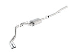 Borla 14 Silv/Sierra 1500 EC Std/CC Short 143.5in WB ATAK Dual Rolled Side Exit Cat-Back Exhaust components for performance upgrades.