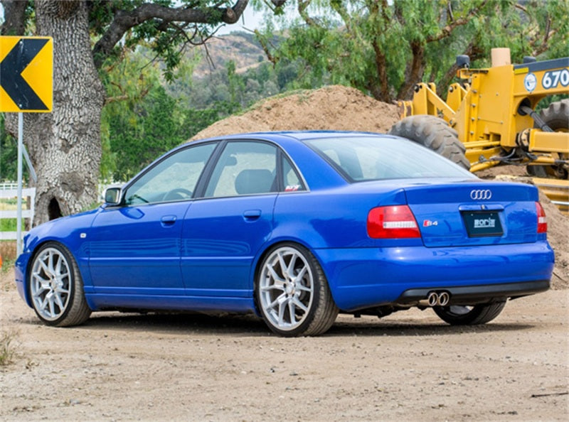 Borla 00-02 Audi S4 2.7L 6cyl AWD SS Catback Exhaust in blue