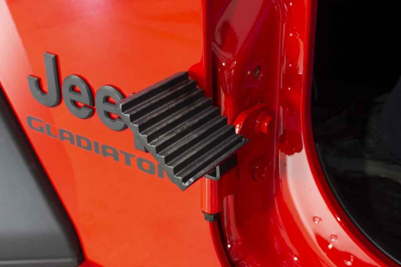 Fishbone Offroad 2018+ Jeep Wrangler JL / 2020+ Gladiator JT Foot Peg Set - Black Secondary image