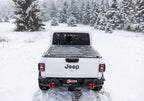 BAK 20-21 Jeep Gladiator Revolver X4s 5ft Bed Cover in snow