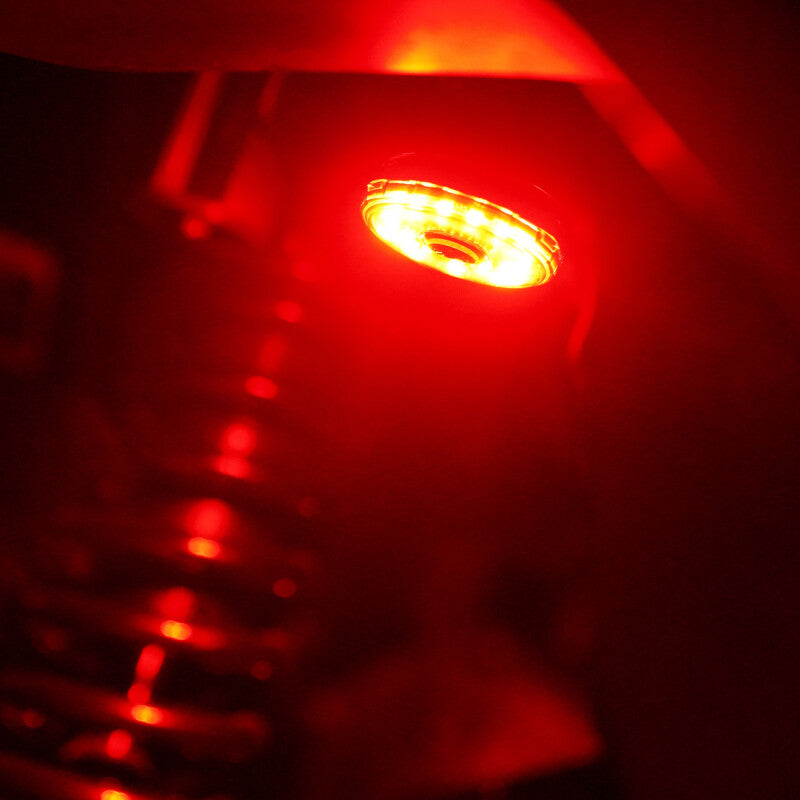KC HiLiTES Cyclone V2 LED - Replacement Lens - Red - Single for offroad lighting and electrical