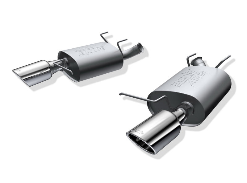 Borla 11-14 Ford Mustang 3.7L 6cyl Aggressive ATAK Exhaust (rear section only) Secondary image