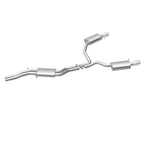 MagnaFlow Sys C/B 12-15 Audi A6 / A7 3.0L V6 SS 2.5in Dual Split Rear Ext 4in Tips exhaust system for performance