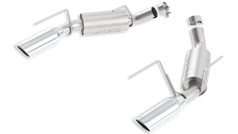 Borla 05-09 Mustang GT/Bullitt 4.6L 8cyl Aggressive ATAK Exhaust (rear section only) Main image