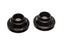 Energy Suspension 99-06 Volkswagen Golf IV/GTI/Jetta IV Black Rear Coil Spring Isolator Set for offroad performance upgrades