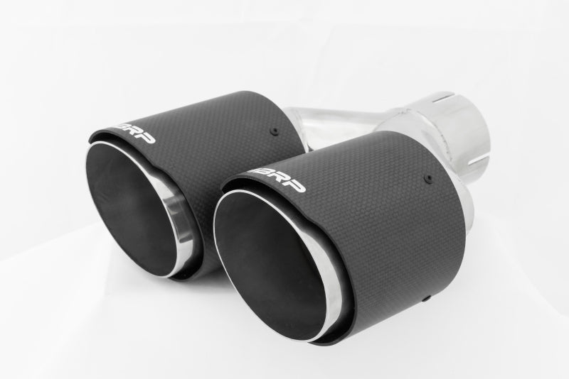 MBRP Universal Carbon Fiber Dual Tip 4in OD/2.5in Inlet Secondary image