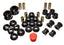 Energy Suspension 02-05 Honda Civic Si Black Hyper-Flex Master Bushing Set for offroad performance upgrades and suspension lift kits.