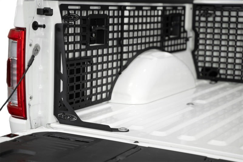 Addictive Desert Designs2021+ Ford F150 Bed Side Molle Panels - Driver Side Full Set for offroad performance upgrades.
