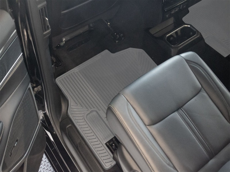 WeatherTech 22-26 Jeep Grand Wagoneer-WS Not Significan-2nd Row Rear All-Weather Floor Mats - Grey Secondary image