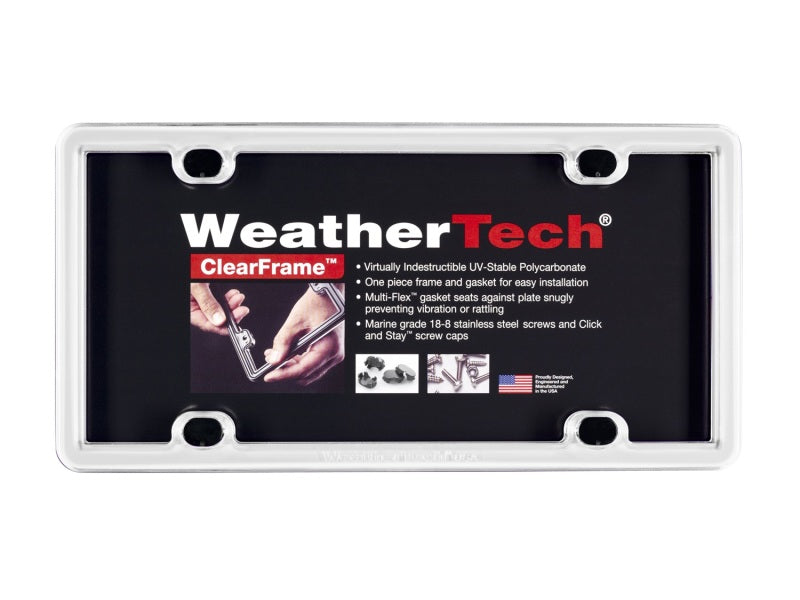 WeatherTech ClearFrame - White Secondary image
