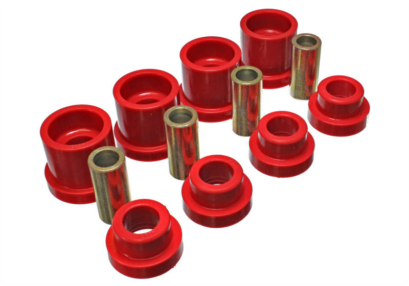 Energy Suspension 95-98 Nissan 240SX (S14) Red Rear Subframe Insert Set (Must reuse all metal parts) Secondary image