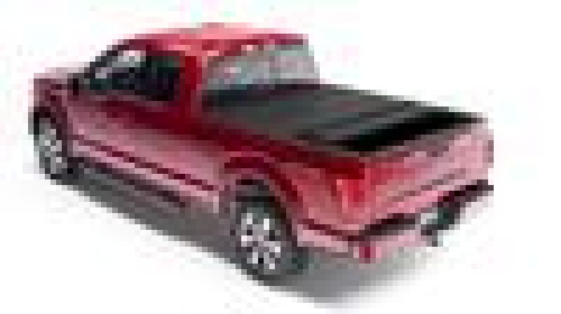 BAK 04-14 Ford F-150 6ft 6in Bed BAKFlip MX4 Matte Finish on a red truck.