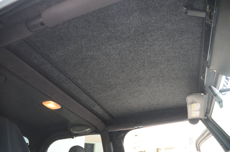 DV8 Offroad 07-18 Jeep Wrangler JK 2 Piece Fast Back Hard Top 4 Door - Black (DS Only) Secondary image