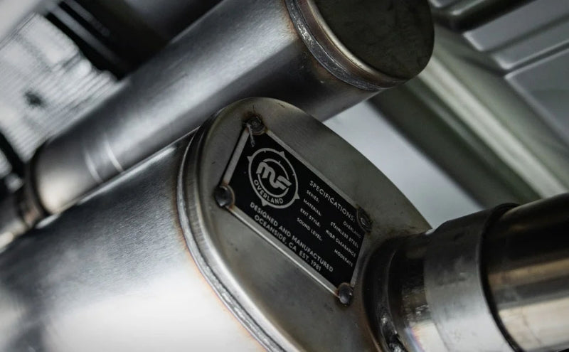 MagnaFlow 2023+ Chevy Colorado Overland Series Cat-Back Exhaust close-up detail
