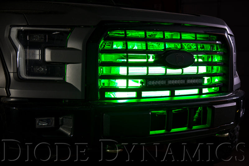 Diode Dynamics RGBW Grille Strip Kit 2pc Multicolor Secondary image