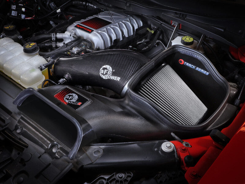 aFe 23-24 Ford F150 Raptor R V8 5.2L Supercharged Track Series Air Intake w/ PDS Filter Secondary image
