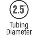2.5" Tubing Diameter for MagnaFlow 75-79 Chevy Corvette V8 Exhaust