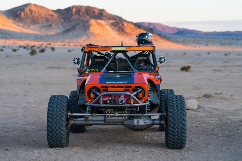 Rigid Industries E-Series 10in. Spot w/ Amber PRO Lens on off-road vehicle