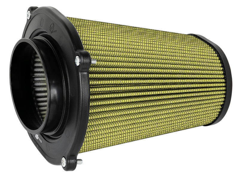 aFe Quantum Pro Guard 7 Air Filter Inverted Top - 5.5inx4.25in Flange x 9in Height - Dry PG7 Secondary image