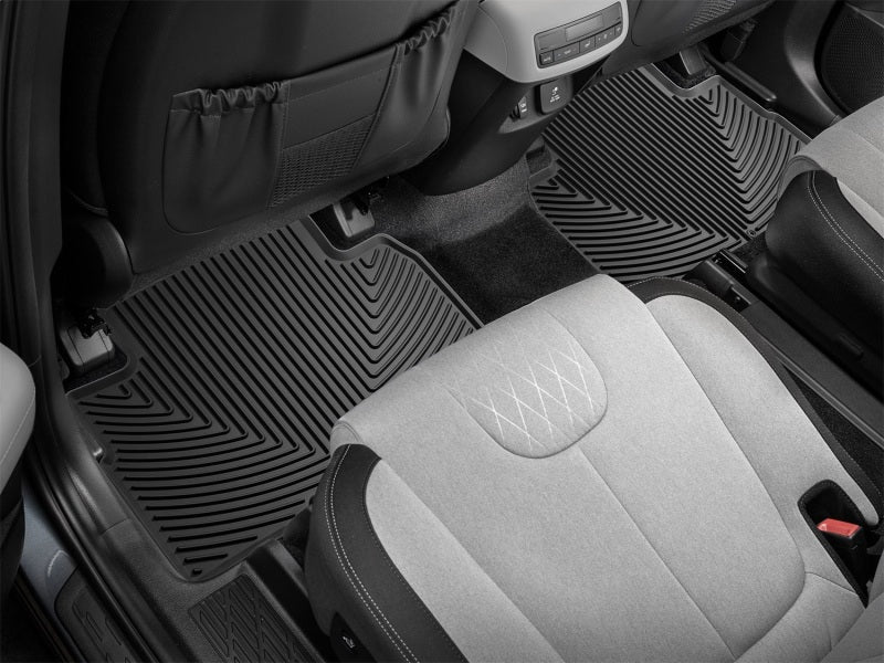 WeatherTech 20-24 Hyundai Palisade Rear Rubber Mats - Black Secondary image