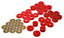 Energy Suspension Chevrolet 4 door Red Body Mounts (Recommended for Police/Taxi/Race) for performance offroad parts.