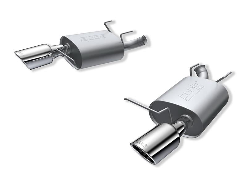 Borla 11-14 Ford Mustang Coupe/Convertible 2dr S-Type SS Exhaust (rear section only) chrome tips design