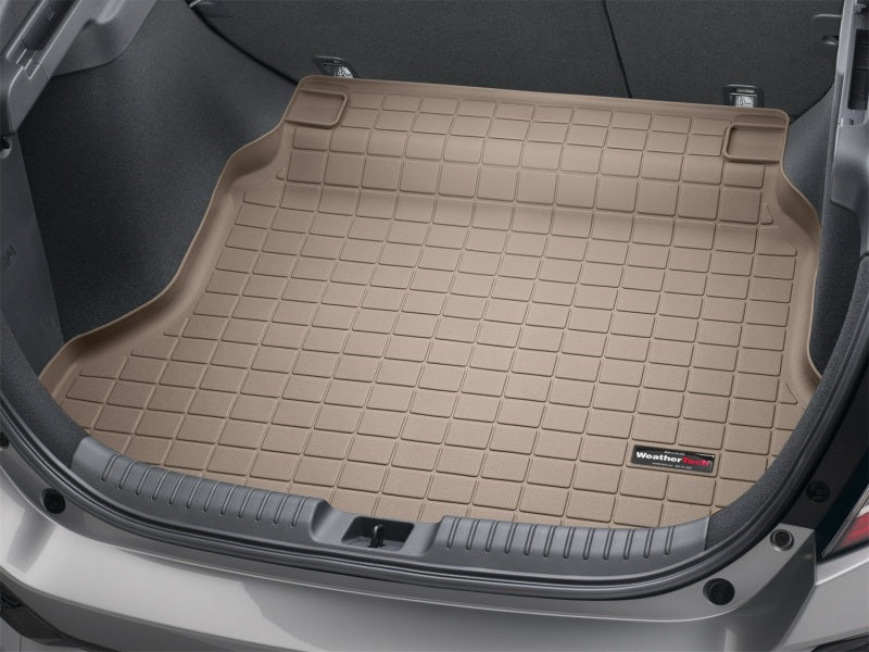 WeatherTech 2017+ Honda Civic Hatchback Cargo Liners - Tan Secondary image