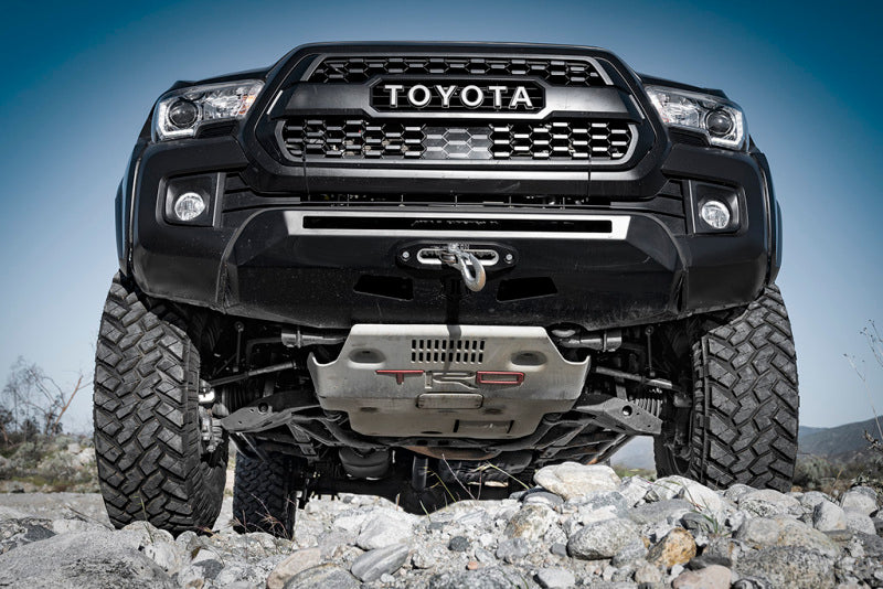 ICON 05-23 Toyota Tacoma Lower Control Arm Kit installed on truck