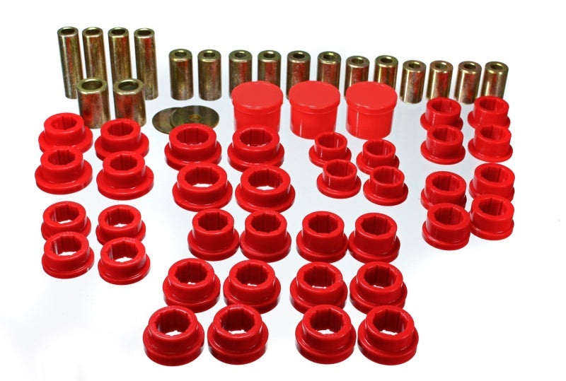 Energy Suspension 02-09 350Z / 03-07 Infiniti G35 Coupe Red Rear Control Arm Bushing Set Secondary image