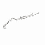 MagnaFlow 14 Toyota Tundra V8 4.6L/5.7L Stainless C/b Exhaust Dual same side pass. rear tire image