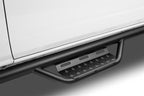 N-Fab 21-22 Ford Bronco 4 Door SRW RS Nerf Step - Full Length - 2in - Tex. Black side view, exterior accessory for trucks