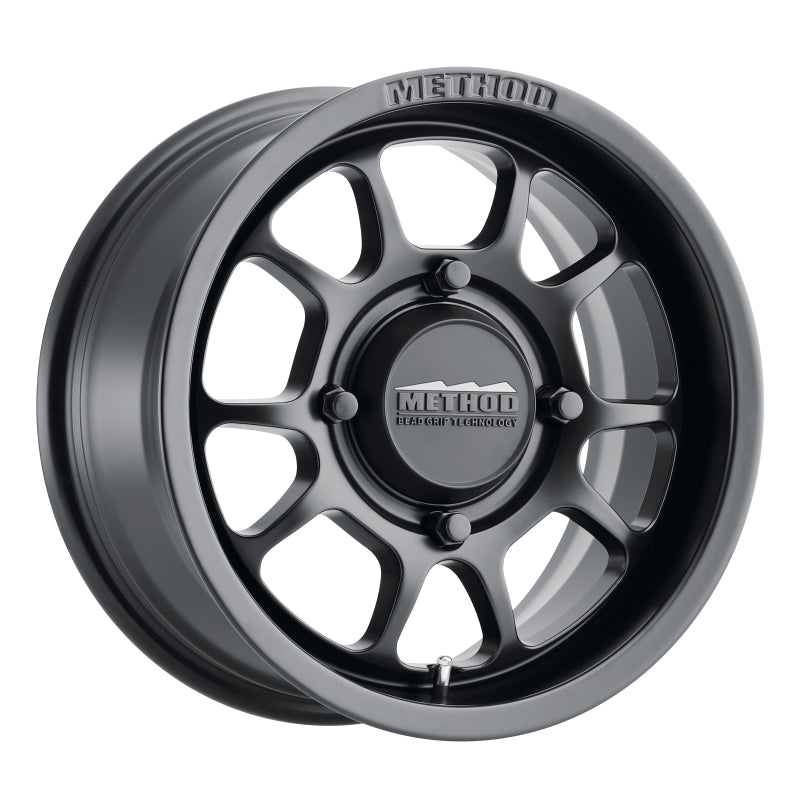 Method MR409 Bead Grip 15x10 / 5+5/0mm Offset / 4x156 / 132mm CB Matte Black Wheel Secondary image