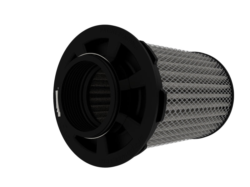 aFe MagnumFLOW Air Filter - Pro DRY S 2.5 Inlet x 4.5in B x 4.5in T x 7in H (Inv) Secondary image